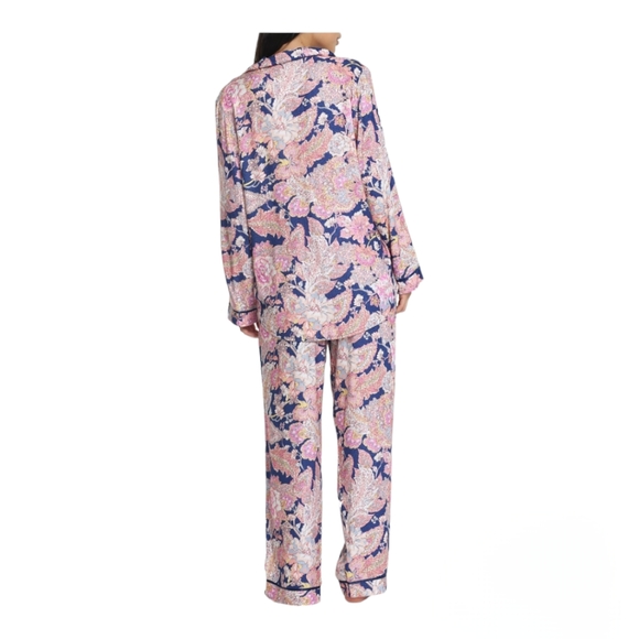 Papinelle Ella Cozy Woven Pajama Set Small EUC - Picture 2 of 10